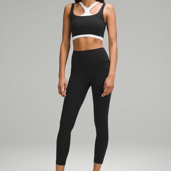 lululemon athletica Other - LULULEMON NWT Bend This Scoop and Square Bra Color Black